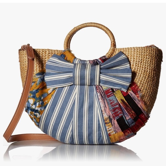 Sam Edelman Women's Jaelynn Tote Boho Beach Resort Vacation. - Picture 1 of 9